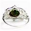 SR367, Created Black Opal, 925 Sterling Silver Ladies Ring