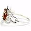 SR367, Created Red Brown Opal, 925 Sterling Silver Ladies Ring