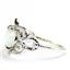 SR367, Created White Opal, 925 Sterling Silver Ladies Ring
