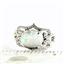 SR367, Created White Opal, 925 Sterling Silver Ladies Ring