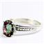 Mystic Fire Topaz, Sterling Silver Ladies Ring, SR371