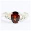 SR300, Mozambique Garnets, 925 Sterling Silver Ladies Ring