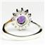 SR235, Amethyst, 925 Sterling Silver Ring