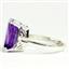 SR189, Amethyst, 925 Sterling Silver Ladies Ring