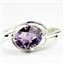 SR186, Amethyst, 925 Sterling Silver Ring