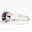 SR186, Amethyst, 925 Sterling Silver Ring