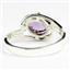 SR186, Amethyst, 925 Sterling Silver Ring