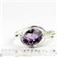 SR186, Amethyst, 925 Sterling Silver Ring