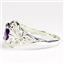 925 Sterling Silver Ladies Ring, Amethyst, SR113