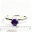 SR311, Amethyst, 925 Sterling Silver Ladies Ring