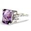 SR183, Amethyst, 925 Sterling Silver Ladies Ring