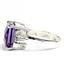 SR183, Amethyst, 925 Sterling Silver Ladies Ring