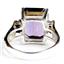 SR183, Amethyst, 925 Sterling Silver Ladies Ring