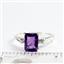 SR171, Amethyst, 925 Sterling Silver Ladies Ring