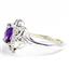 925 Sterling Silver Ladies Ring, Amethyst, SR125
