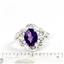 925 Sterling Silver Ladies Ring, Amethyst, SR125