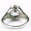 SR057, Cubic Zirconia, 925 Sterling Silver Ladies Ring
