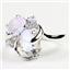 Sterling Silver Ladies Ring, Rainbow Moonstone, SR016