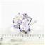 Sterling Silver Ladies Ring, Rainbow Moonstone, SR016
