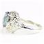 Sterling Silver Ladies Ring, Neptune Garden Topaz, SR009