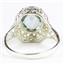 Sterling Silver Ladies Ring, Neptune Garden Topaz, SR009
