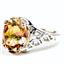 SR057, Twilight Fire Topaz, 925 Sterling Silver Ring