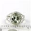Green Amethyst (Prasiolite), 925 Sterling Ladies Silver Ring, SR070