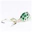 925 Sterling Silver Leverback Earrings, Russian Nanocrystal Emerald, SE107