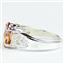 Twilight Fire Topaz, 925 Sterling Silver Ladies Ring, SR369