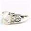 Rose Quartz, 925 Sterling Silver Ladies Ring, SR369