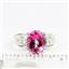 Pure Pink Topaz, 925 Sterling Silver Ladies Ring, SR369