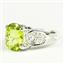 Peridot, 925 Sterling Silver Ladies Ring, SR369