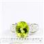 Peridot, 925 Sterling Silver Ladies Ring, SR369