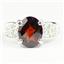 Mozambique Garnet, 925 Sterling Silver Ladies Ring, SR369