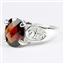 Mozambique Garnet, 925 Sterling Silver Ladies Ring, SR369