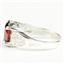 Garnet CZ, 925 Sterling Silver Ladies Ring, SR369