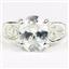 Cubic Zirconia, 925 Sterling Silver Ladies Ring, SR369