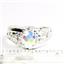 925 Sterling Silver Men's Nugget Ring, Mercury Mist Topaz, SR368