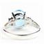 Swiss Blue Topaz, 925 Sterling Silver Ring, SR123
