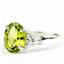 Peridot,  925 Sterling Silver Ladies Ring, SR123