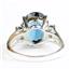 London Blue Topaz, 925 Sterling Silver Ring, SR123