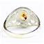 Champagne CZ, 925 Sterling Silver Ladies Ring, SR111