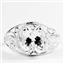 Silver Topaz, 925 Sterling Silver Ladies Ring, SR083