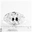 Silver Topaz, 925 Sterling Silver Ladies Ring, SR083