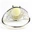 Mother of Pearl,  925 Sterling Silver Ladies Ring, SR083