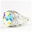 Mercury Mist Topaz, 925 Sterling Silver Ladies Ring, SR083