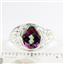 Mystic Fire Topaz, 925 Sterling Silver Ladies Ring, SR083
