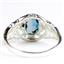 London Blue Topaz, 925 Sterling Silver Ladies Ring, SR113