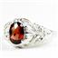 Mozambique Garnet, 925 Sterling Silver Ladies Ring, SR113