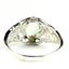 Green Amethyst, 925 Sterling Silver Ladies Ring, SR113
